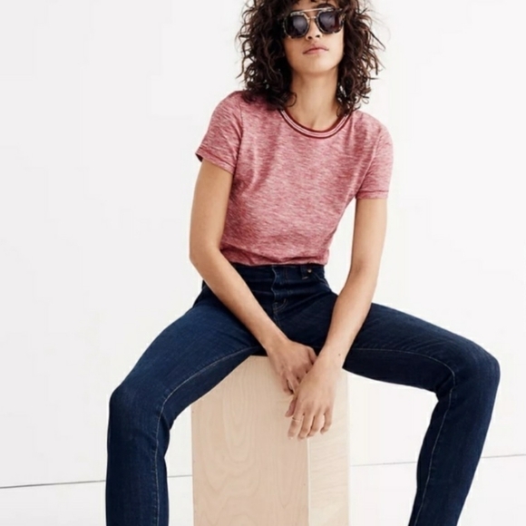 MADEWELL 9" Magic Pocket Mid Rise Skinny Jeans 24 - Picture 3 of 11
